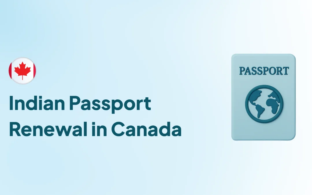 How To Renew Indian Passport in Canada