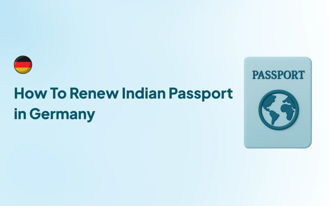How To Renew Indian Passport in Germany