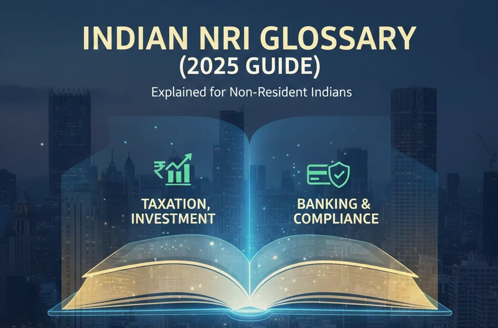 Complete Indian NRI Glossary: Taxation, Investment, Banking & Compliance Explained