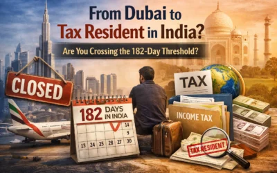 The Dubai Crisis and India’s 182-Day Tax Rule: What Every NRI Must Know