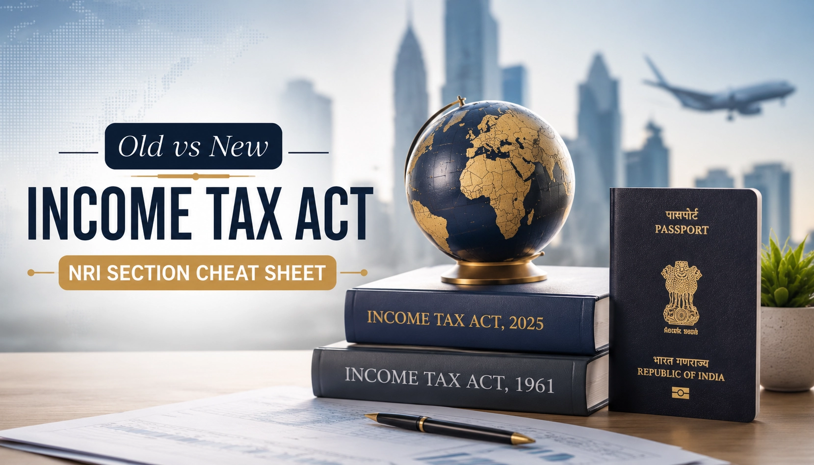 Old vs New Income Tax Act: The NRI Section-Number Cheat Sheet You Actually Need