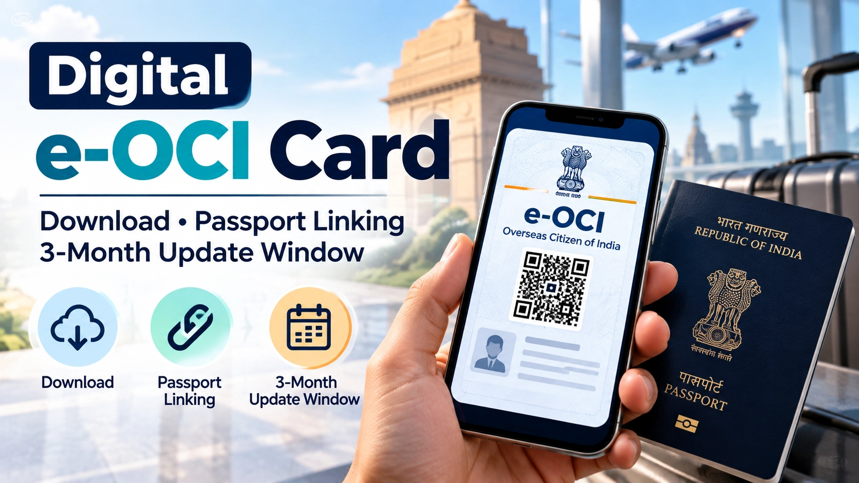 Digital e-OCI Card Under Citizenship Amendment Rules 2026: Download, Passport Linking, and the Three-Month Update Window